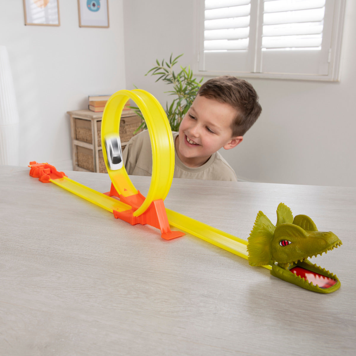 Buy Teamsterz Turbo City Dino Attack With 1 Car | Yallatoys.com