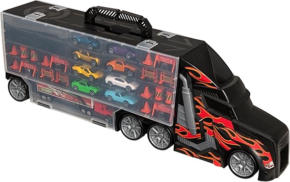Buy Teamsterz Metro City Transporter With 8 Cars | Yallatoys.com