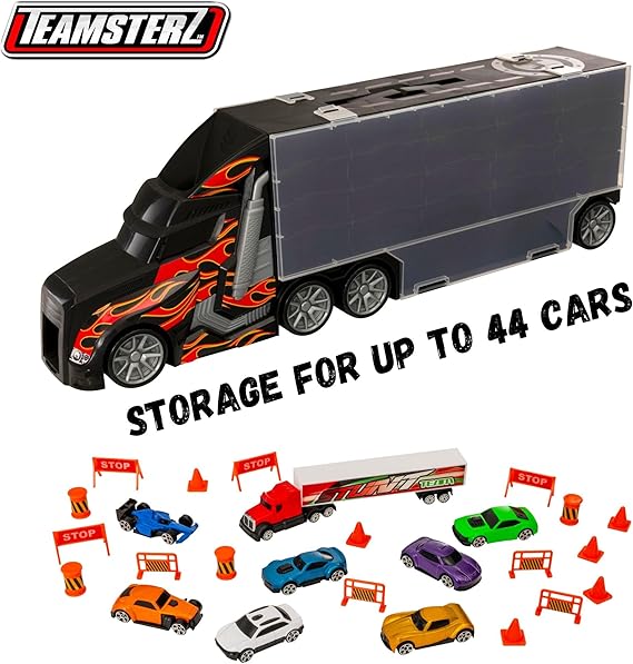 Buy Teamsterz Metro City Transporter With 8 Cars | Yallatoys.com