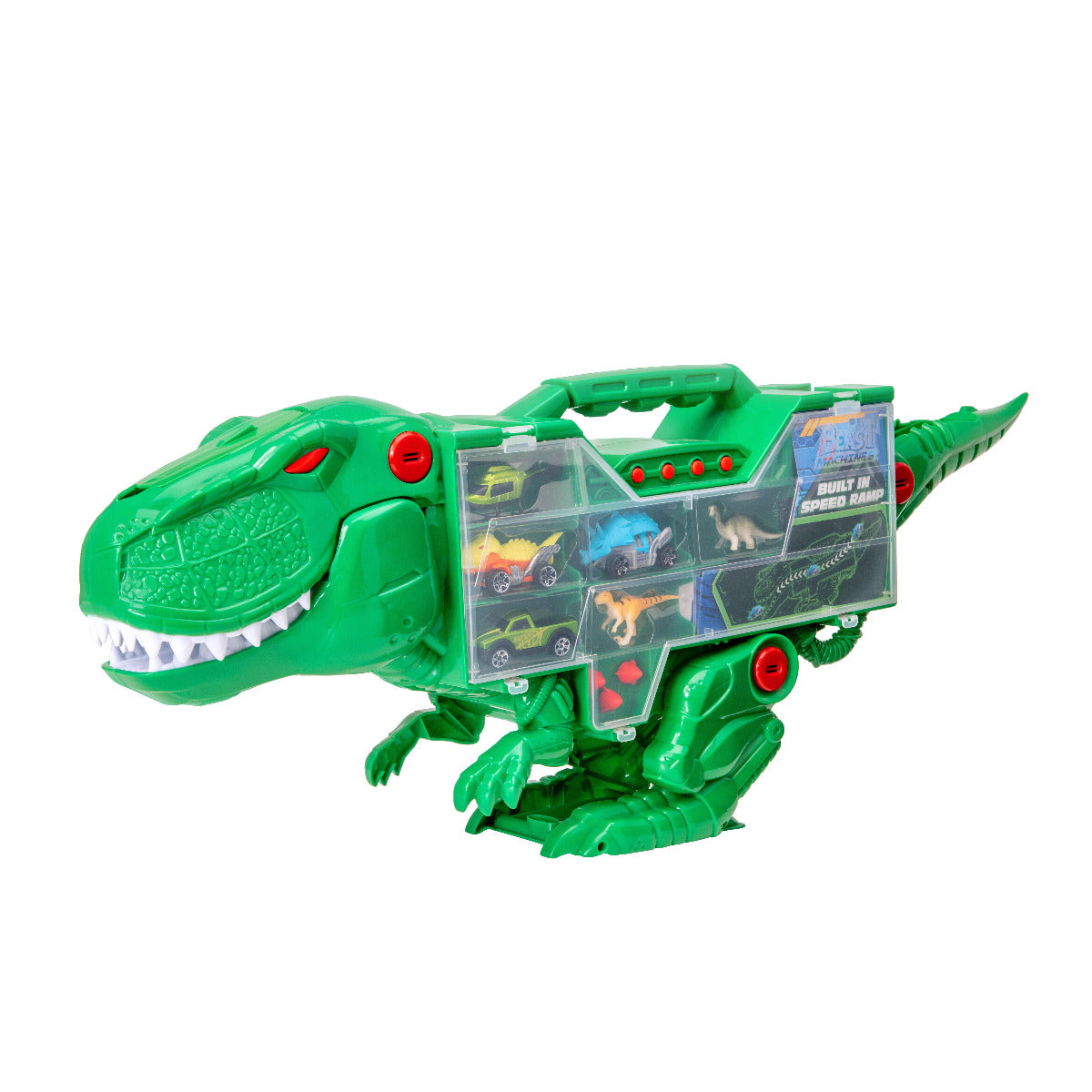 Buy Teamsterz Beast Machines T Rex Transporter With 6 Cars | Yallatoys.com