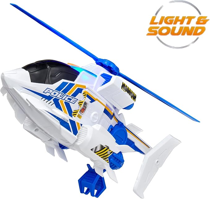 Buy Teamsterz Mean Machines Police Helicopter (Sold Seperately Subject To Availability) | Yallatoys.com
