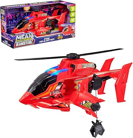 Buy Teamsterz Mean Machines Fire Helicopter | Yallatoys.com