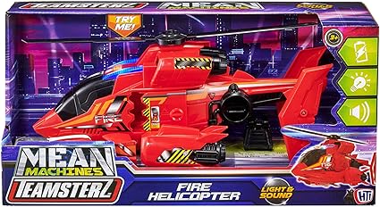 Buy Teamsterz Mean Machines Fire Helicopter | Yallatoys.com