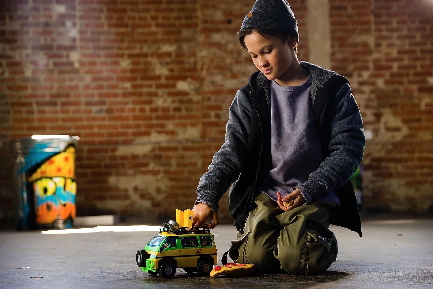 Buy Teenage Mutant Ninja Turtles Pizza Blaster Remote Control Van | Yallatoys.com