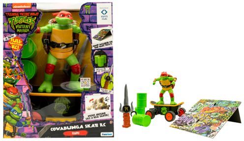 Buy Teenage Mutant Ninja Cowabunga Skate Remote Control Movie Switch Kick Skater Raphael | Yallatoys.com