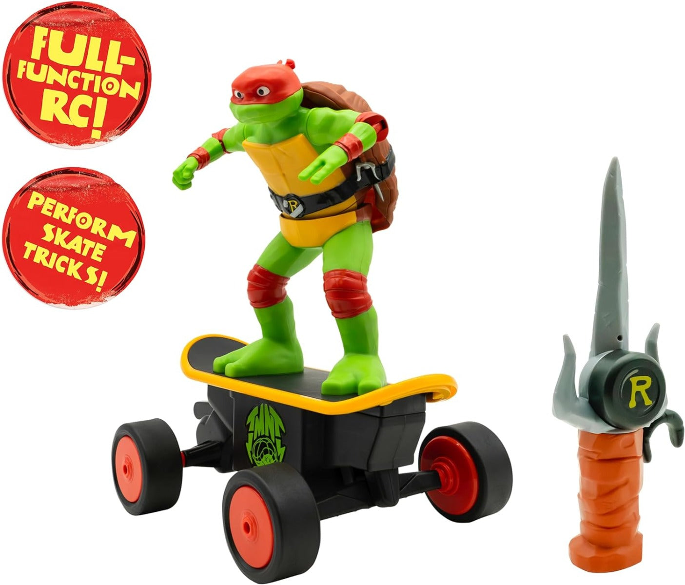 Buy Teenage Mutant Ninja Cowabunga Skate Remote Control Movie Switch Kick Skater Raphael | Yallatoys.com
