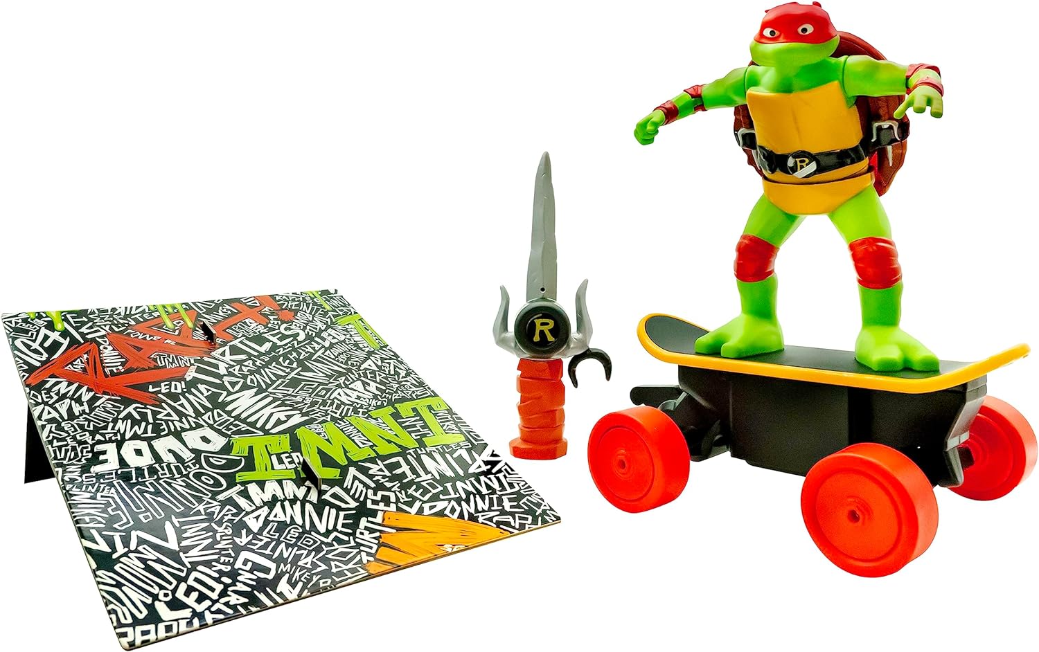 Buy Teenage Mutant Ninja Cowabunga Skate Remote Control Movie Switch Kick Skater Raphael | Yallatoys.com