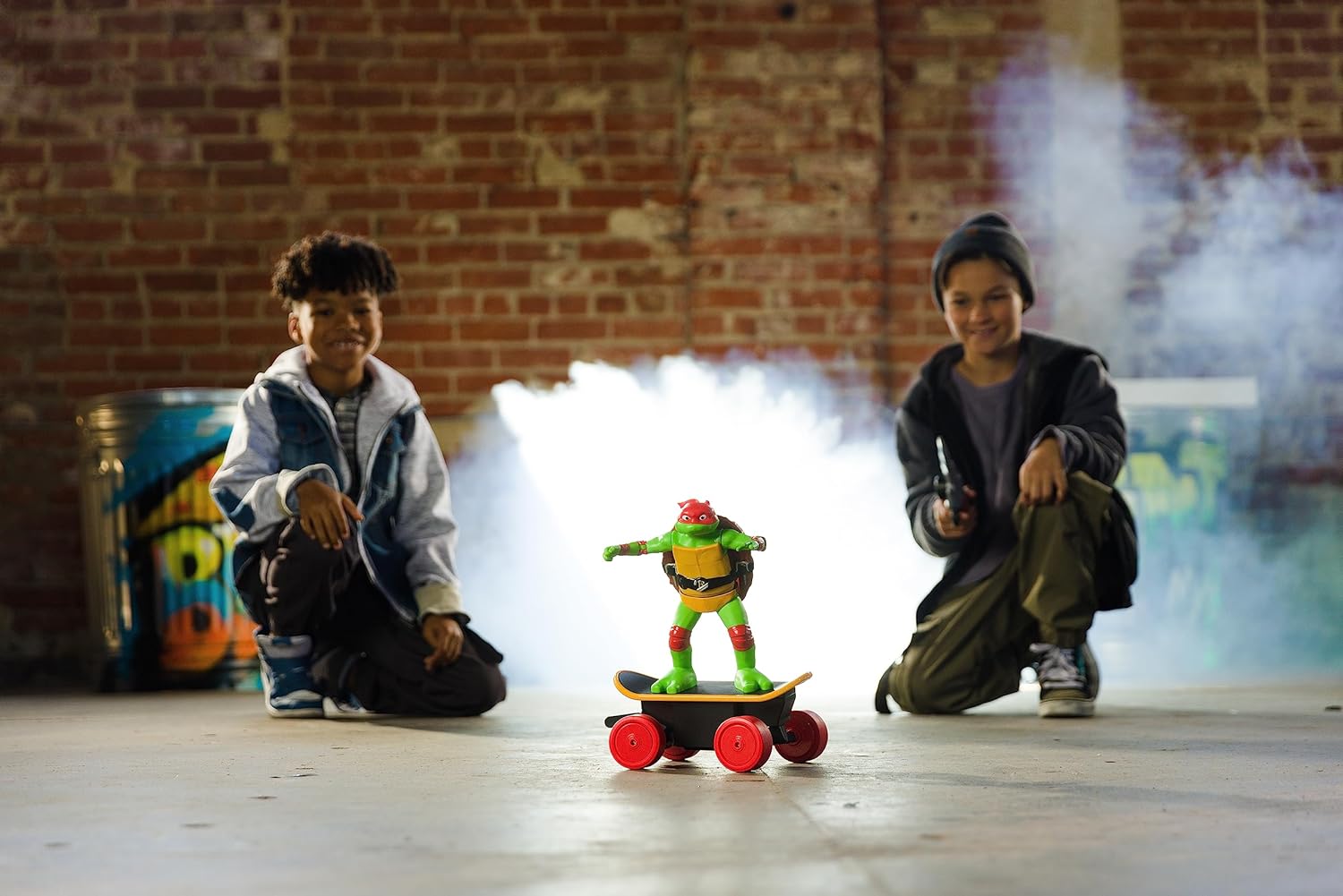 Buy Teenage Mutant Ninja Cowabunga Skate Remote Control Movie Switch Kick Skater Raphael | Yallatoys.com