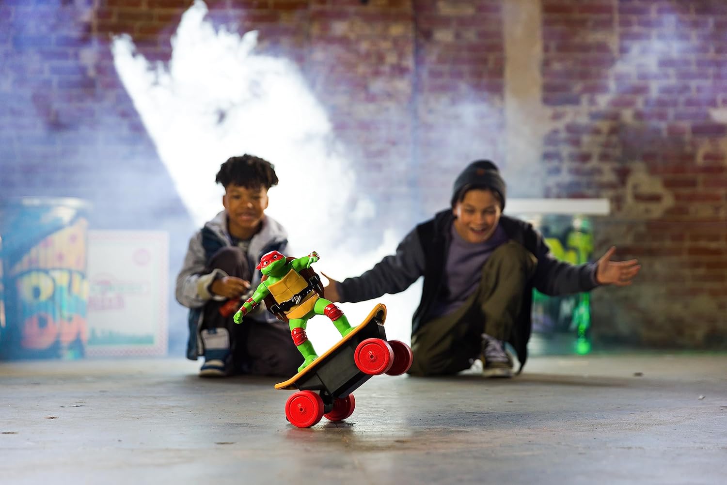 Buy Teenage Mutant Ninja Cowabunga Skate Remote Control Movie Switch Kick Skater Raphael | Yallatoys.com