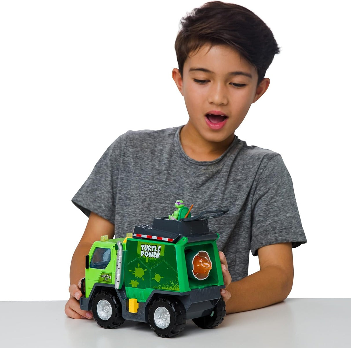 Buy Teenage Mutant Ninja Turtles Thrash N Battle Garbage Truck | Yallatoys.com