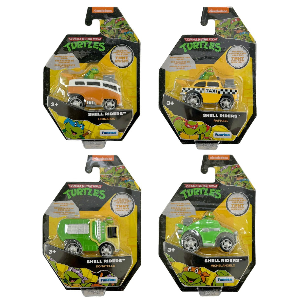 Buy Teenage Mutant Ninja Turtles Diecast Shell Riders Classic (Sold Separately Subject To Availability) | Yallatoys.com