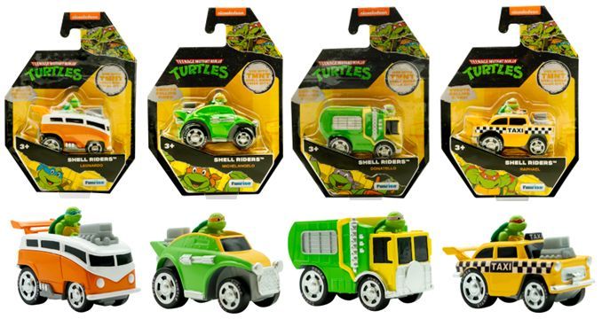 Buy Teenage Mutant Ninja Turtles Diecast Shell Riders Classic (Sold Separately Subject To Availability) | Yallatoys.com