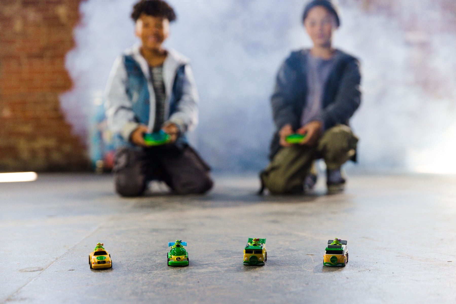 Buy Teenage Mutant Ninja Turtles 3Inch Micro Shell Racers Remote Vehicle With Half Shell Controller (Sold Separately Subject To Availability) | Yallatoys.com