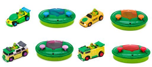 Buy Teenage Mutant Ninja Turtles 3Inch Micro Shell Racers Remote Vehicle With Half Shell Controller (Sold Separately Subject To Availability) | Yallatoys.com