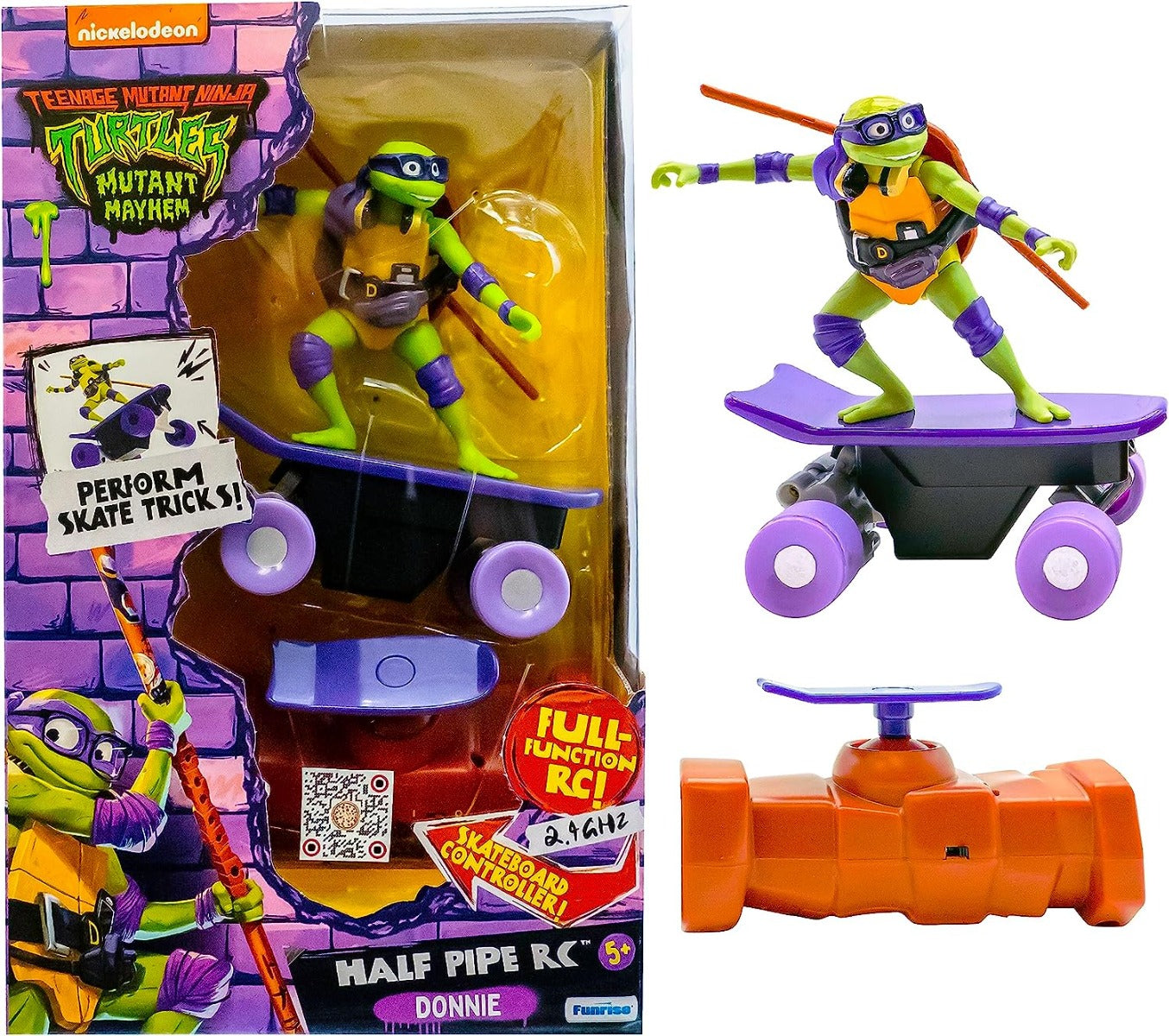 Buy Teenage Mutant Ninja Turtles Half Pipe Remote Control (Sold Separately Subject To Availability) | Yallatoys.com