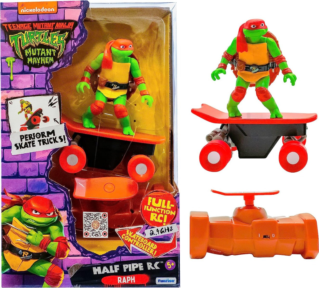 Buy Teenage Mutant Ninja Turtles Half Pipe Remote Control (Sold Separately Subject To Availability) | Yallatoys.com