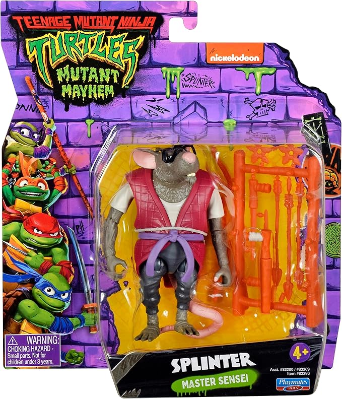 Buy Teenage Mutant Ninja Turtles Splinter Master Figure | Yallatoys.com