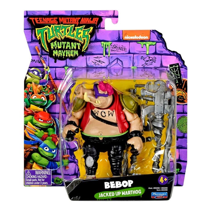 Buy Teenage Mutant Ninja Turtles Bebop Jacked Up Warthog Basic Figure | Yallatoys.com