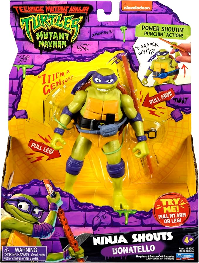 Buy TMNT Ninja Shouts Donatello Figure | Yallatoys.com