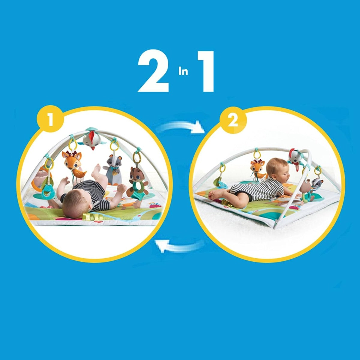 Tiny Love Gymini Deluxe Infant Activity Play Mat Into The Forest