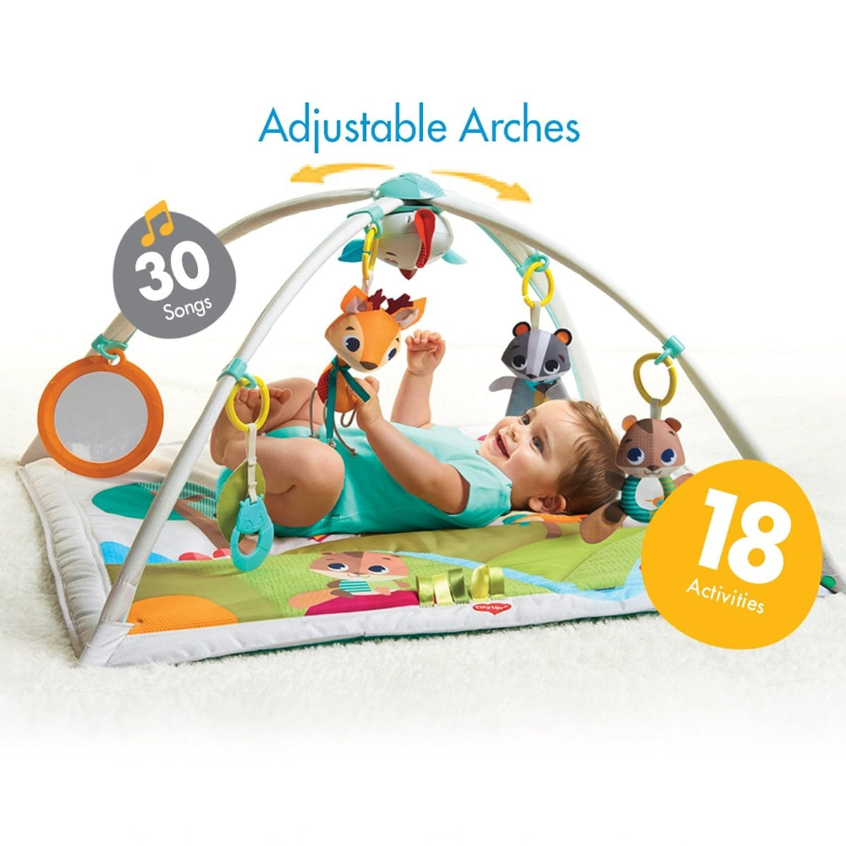 Tiny Love Gymini Deluxe Infant Activity Play Mat Into The Forest Tiny Love Yallatoys