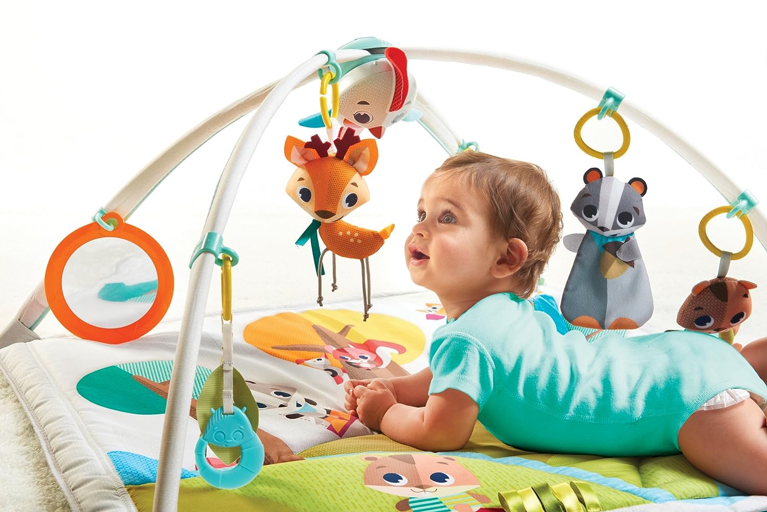 Tiny Love Gymini Deluxe Infant Activity Play Mat Into The Forest