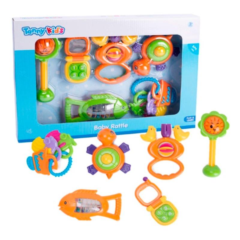 Buy Tanny Baby Rattle 6 Sets | Yallatoys.com