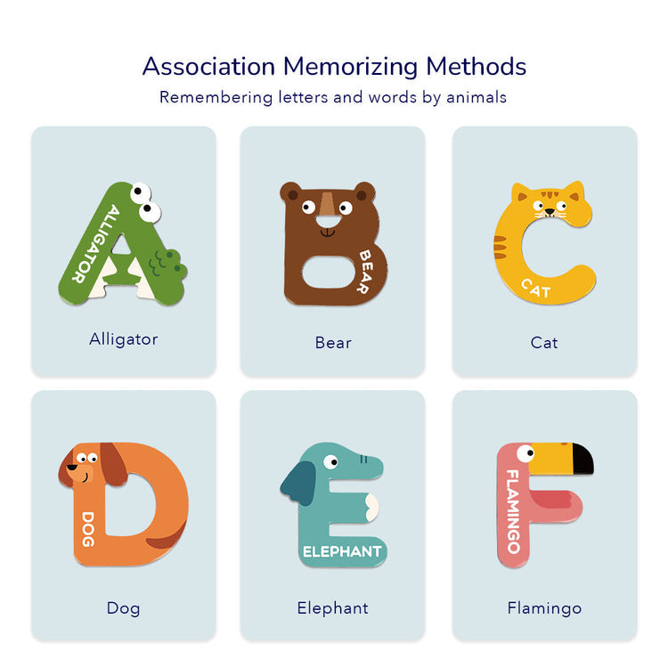 toddler ABC magnets learning set