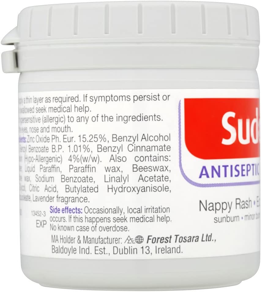 Sudocream 250G Sudocream Yallatoys