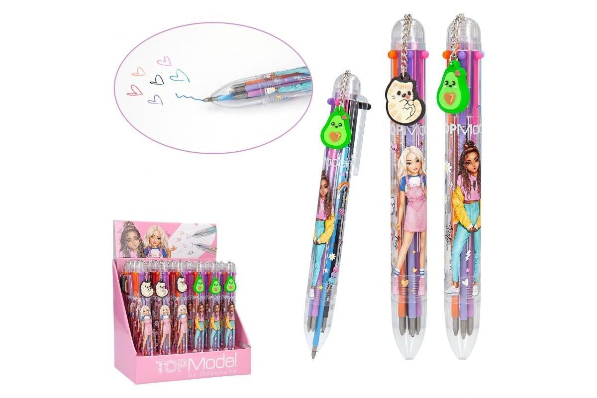Buy Top Model Gel Pen With 6 Colours in 1 (Sold Separately Subject to Availability) | Yallatoys.com