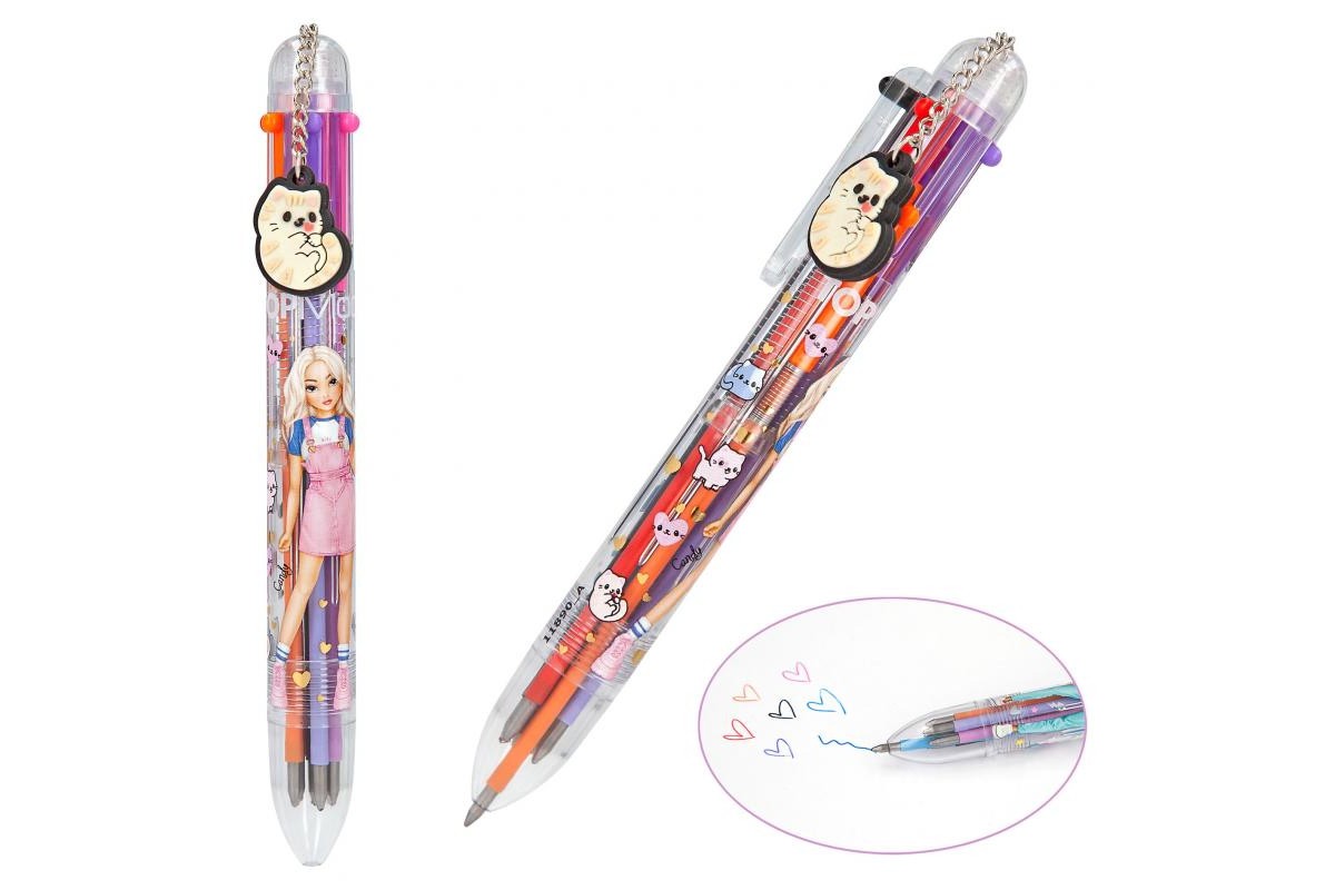 Buy Top Model Gel Pen With 6 Colours in 1 (Sold Separately Subject to Availability) | Yallatoys.com