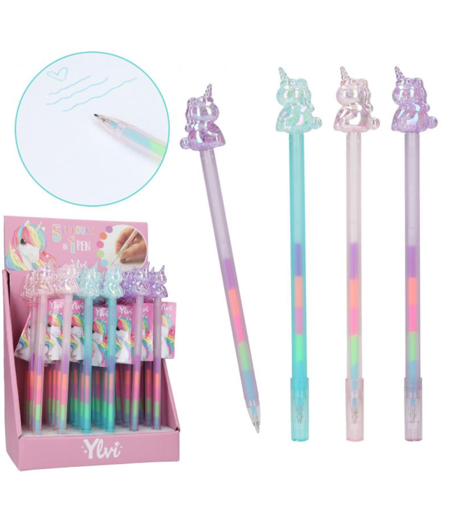 Buy Topmodel Ylvi Icy Unicorn Gel Pen (Sold Separately Subjected To Availability) | Yallatoys.com