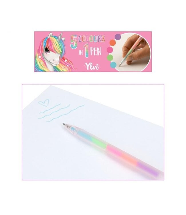 Buy Topmodel Ylvi Icy Unicorn Gel Pen (Sold Separately Subjected To Availability) | Yallatoys.com