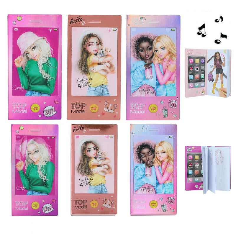 Buy Top Model Mini Colouring Book With Sound (Sold Separately Subject to Availability) | Yallatoys.com