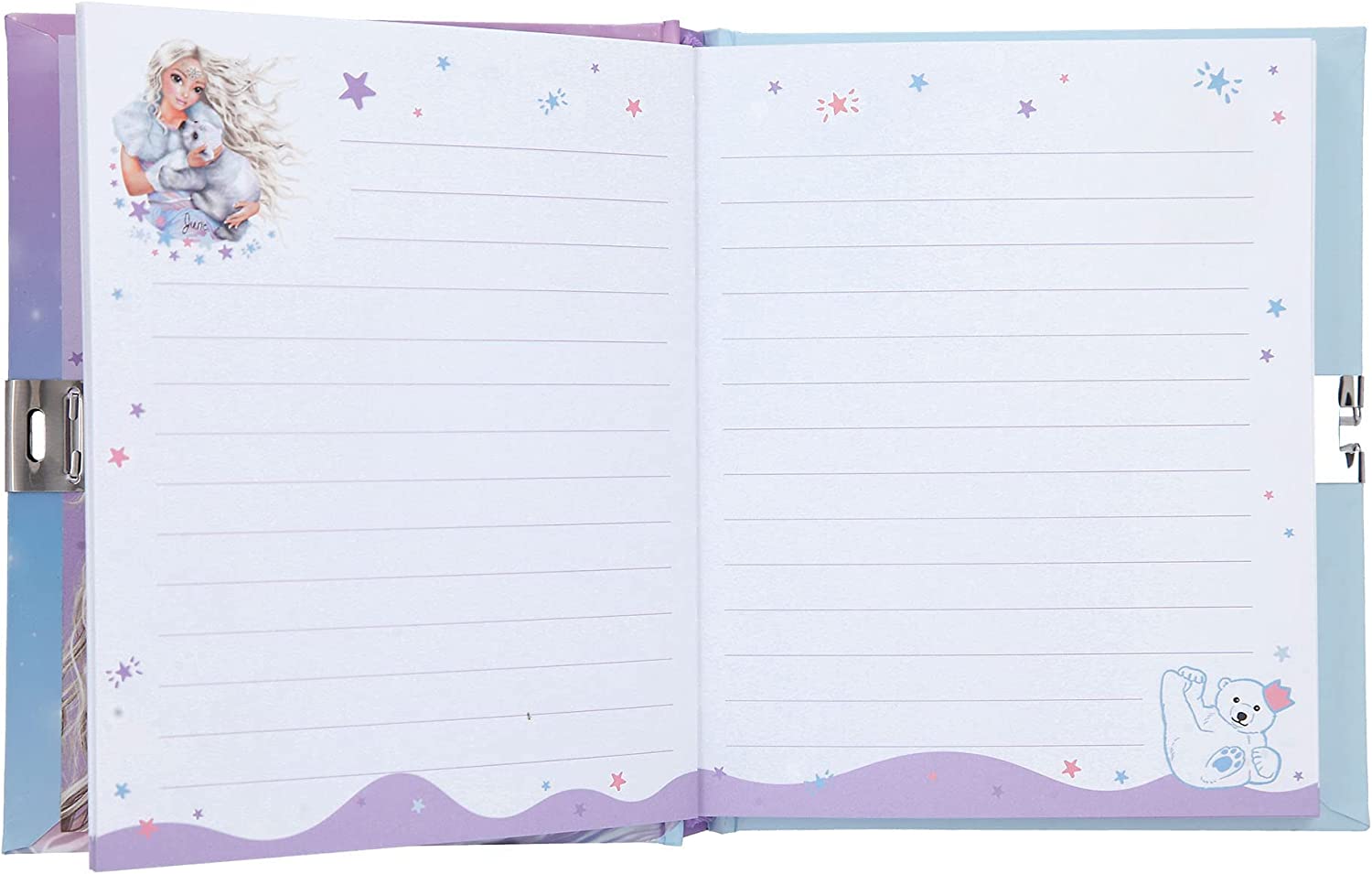 Buy Top Model Iceworld Model Diary in Blue and Purple | Yallatoys.com