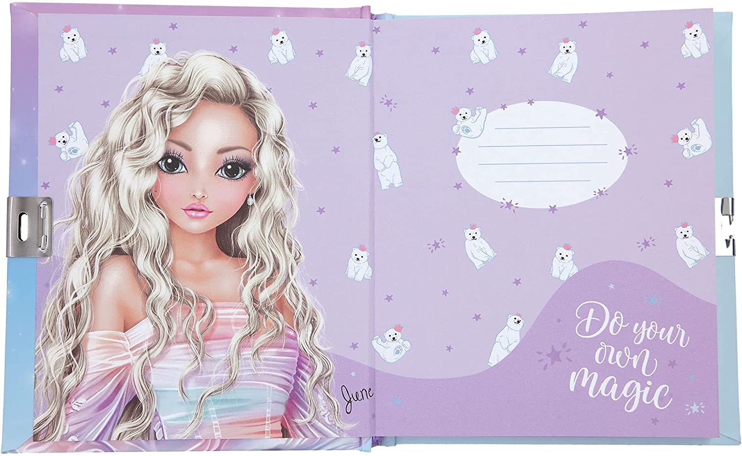 Buy Top Model Iceworld Model Diary in Blue and Purple | Yallatoys.com