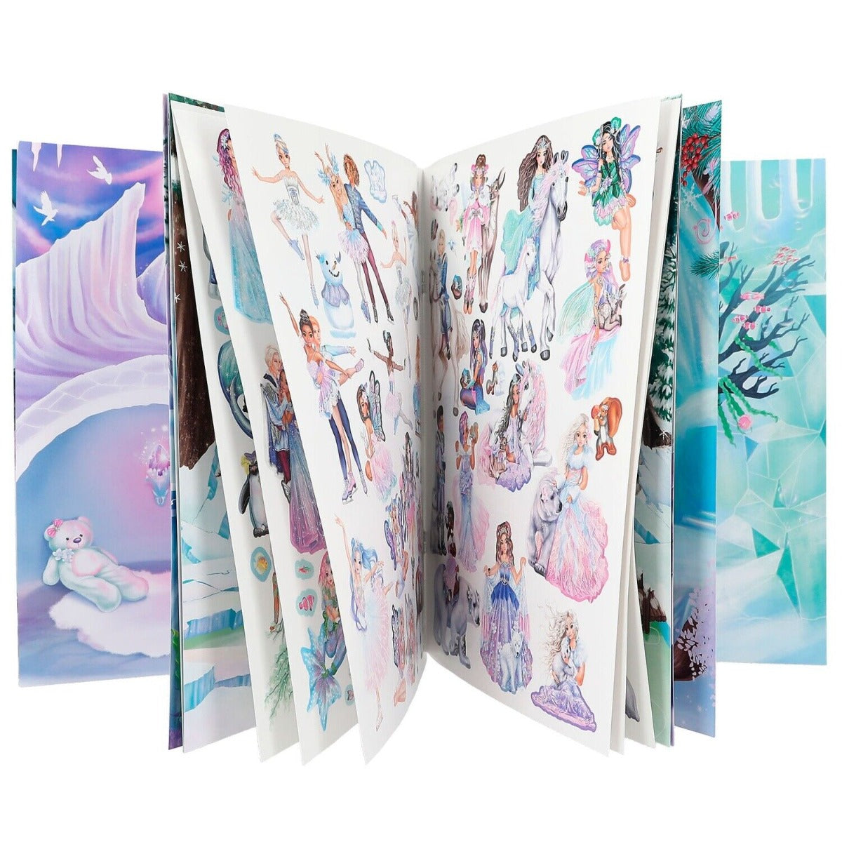 Buy Top Model Create Your Fantasy Friend Iceworld Sticker Book | Yallatoys.com