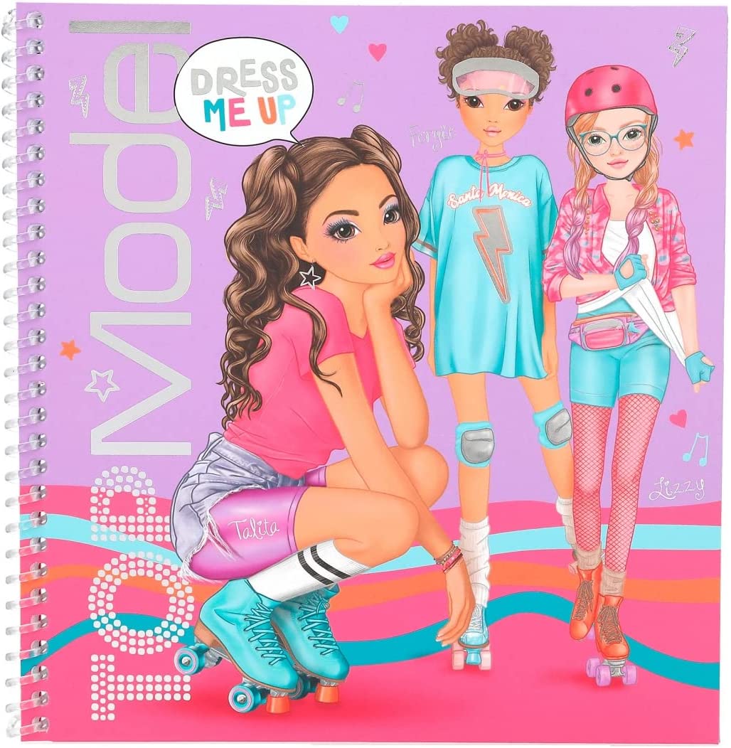 Buy Top Model Tiny Dancer Dress 24 Pages to Design Fashion Outfits | Yallatoys.com
