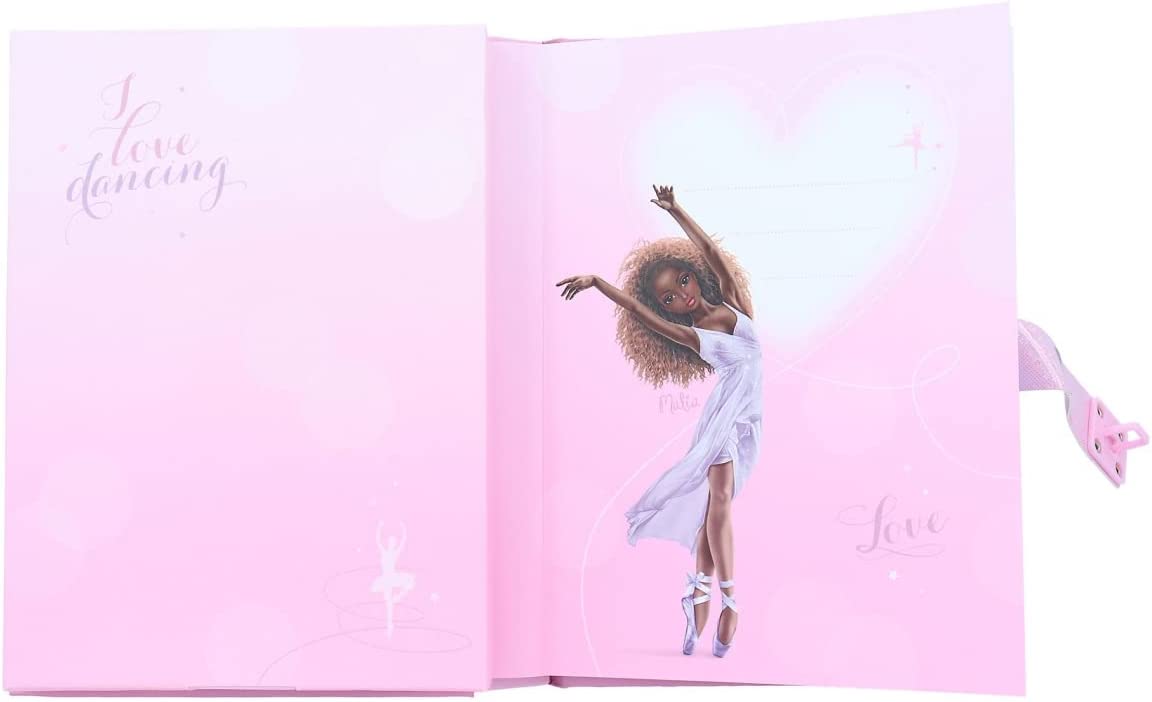 Buy Top Model Ballet Diary with Number Code and Sound in Pink Ballerina Book | Yallatoys.com