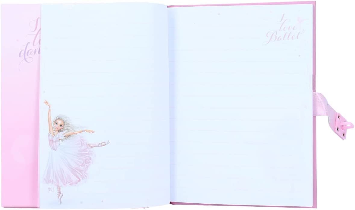 Buy Top Model Ballet Diary with Number Code and Sound in Pink Ballerina Book | Yallatoys.com