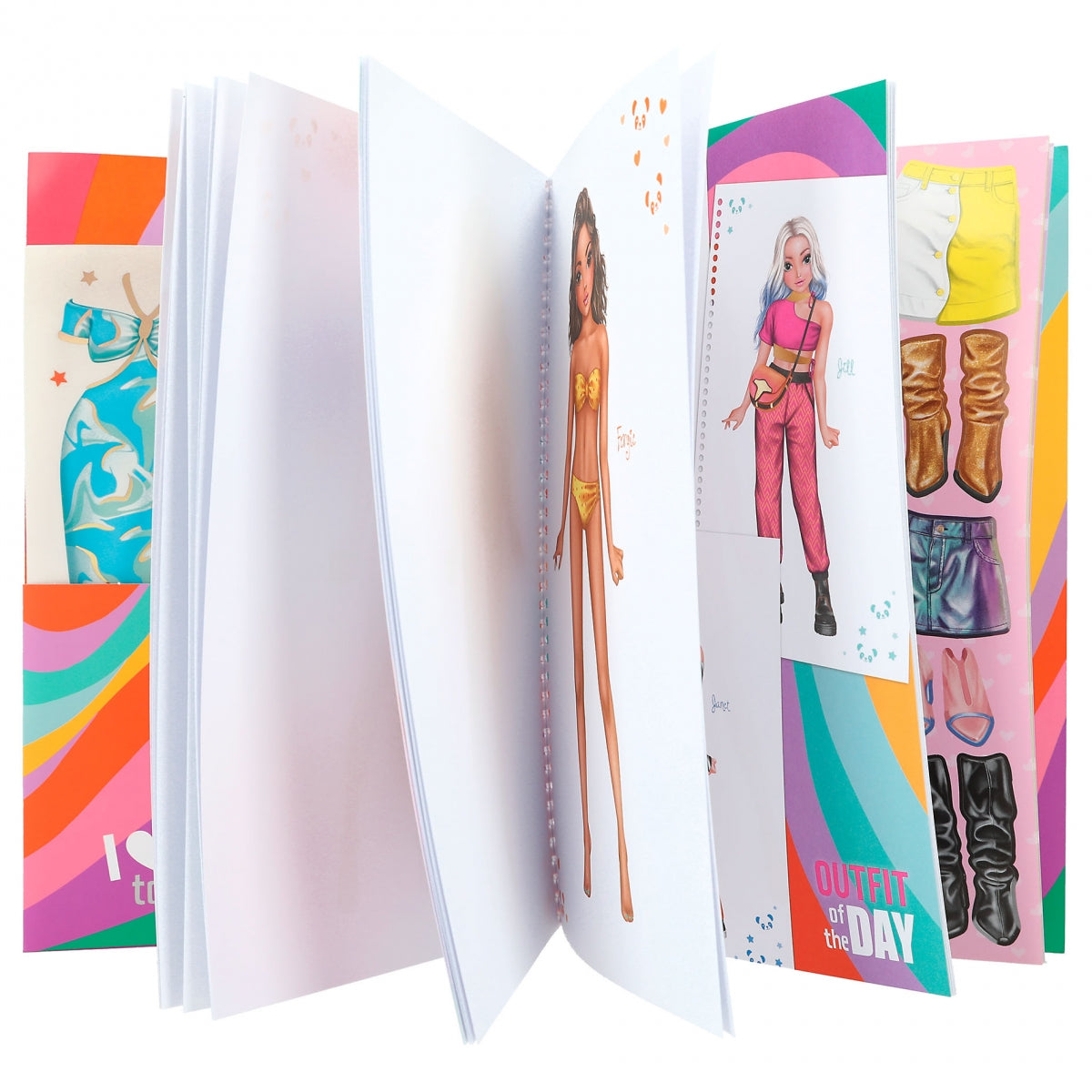 Buy Top Model Dress Me Up Big Cut Out Book | Yallatoys.com