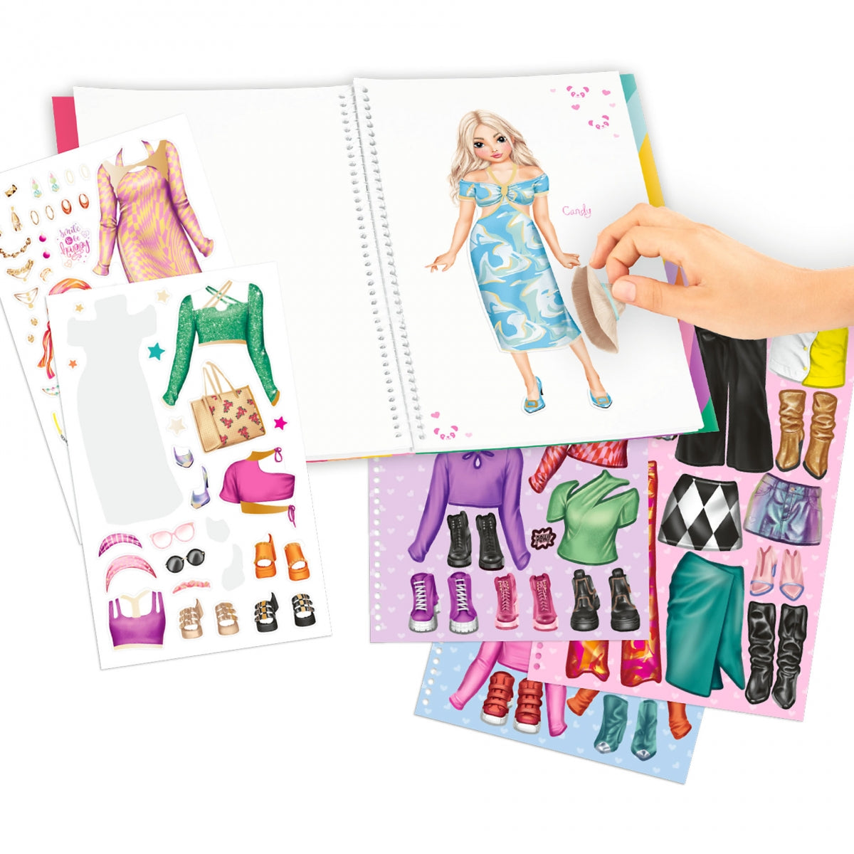 Buy Top Model Dress Me Up Big Cut Out Book | Yallatoys.com