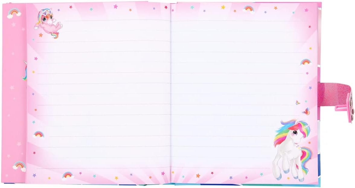 Buy Top Model Ylvi Diary with Number Code Sound and LED Lights Unicorn Book | Yallatoys.com