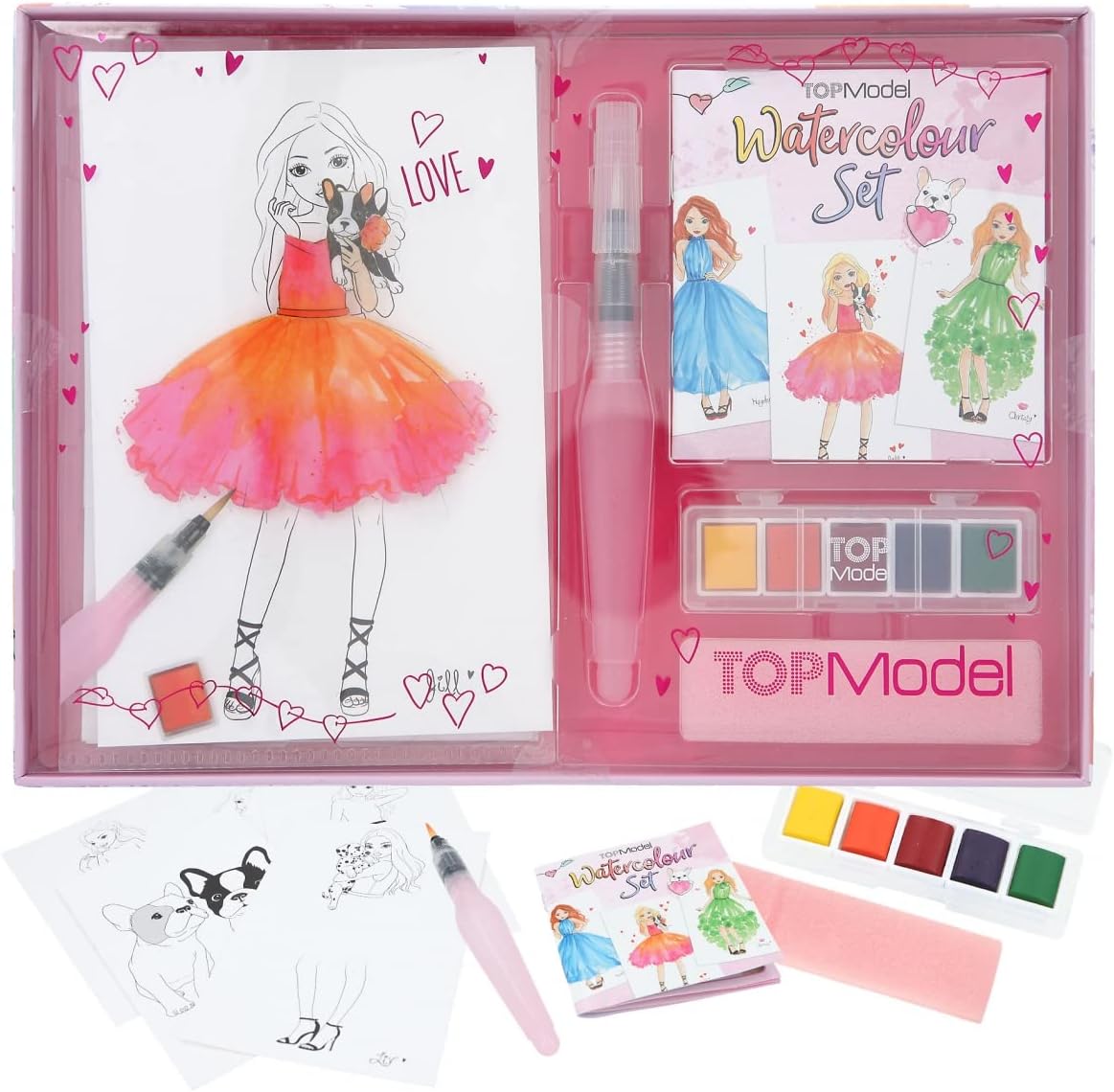 Buy Top Model Watercolor Set | Yallatoys.com
