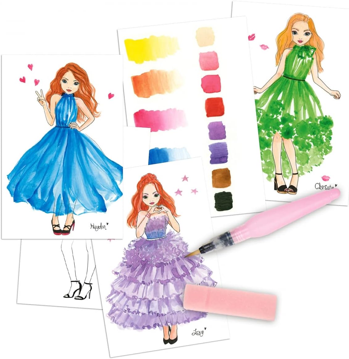 Buy Top Model Watercolor Set | Yallatoys.com