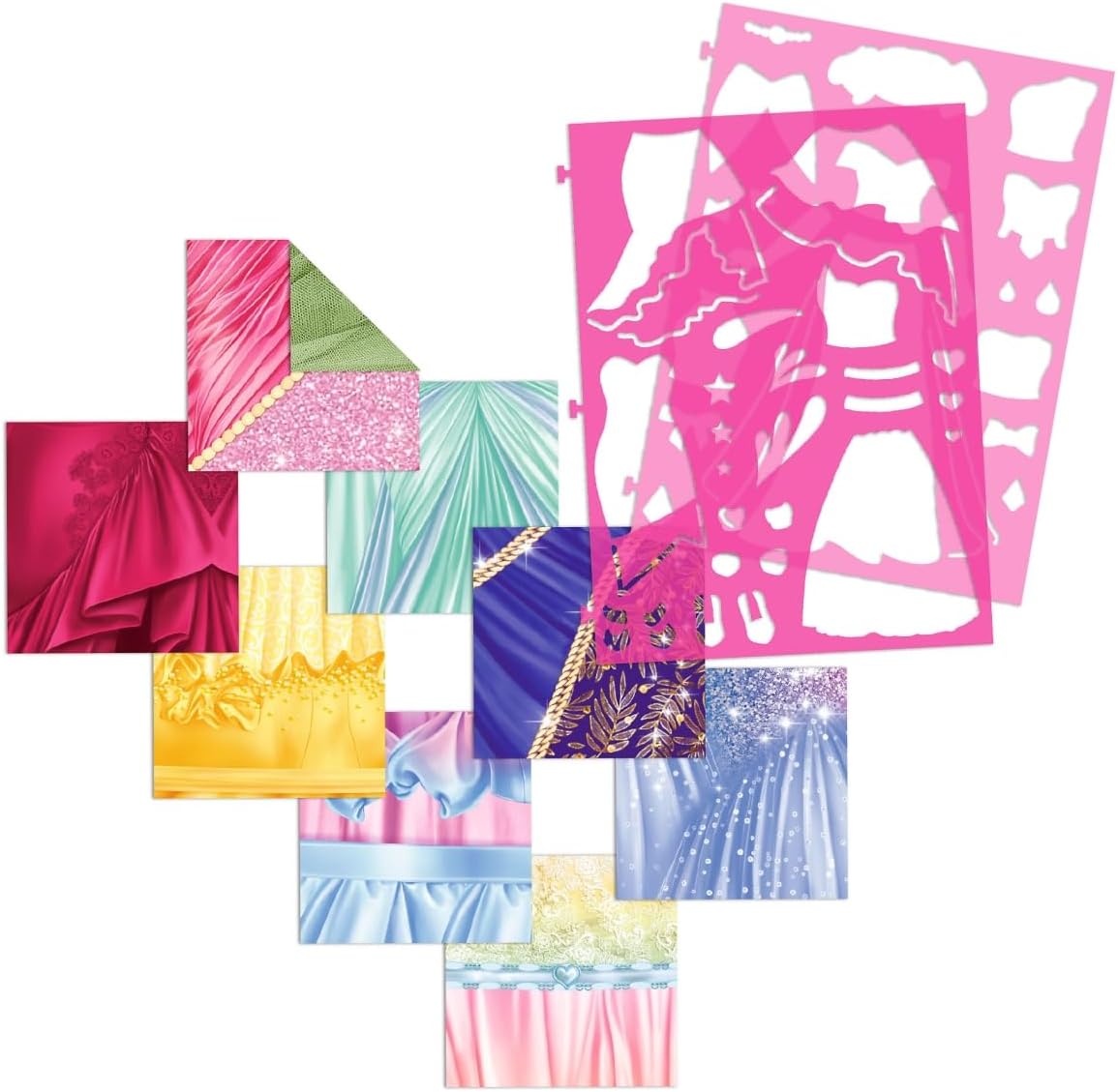 Buy Top Model Create Your Glamour Special Colouring Book with 52 Pages for Designing Glamorous Outfits | Yallatoys.com