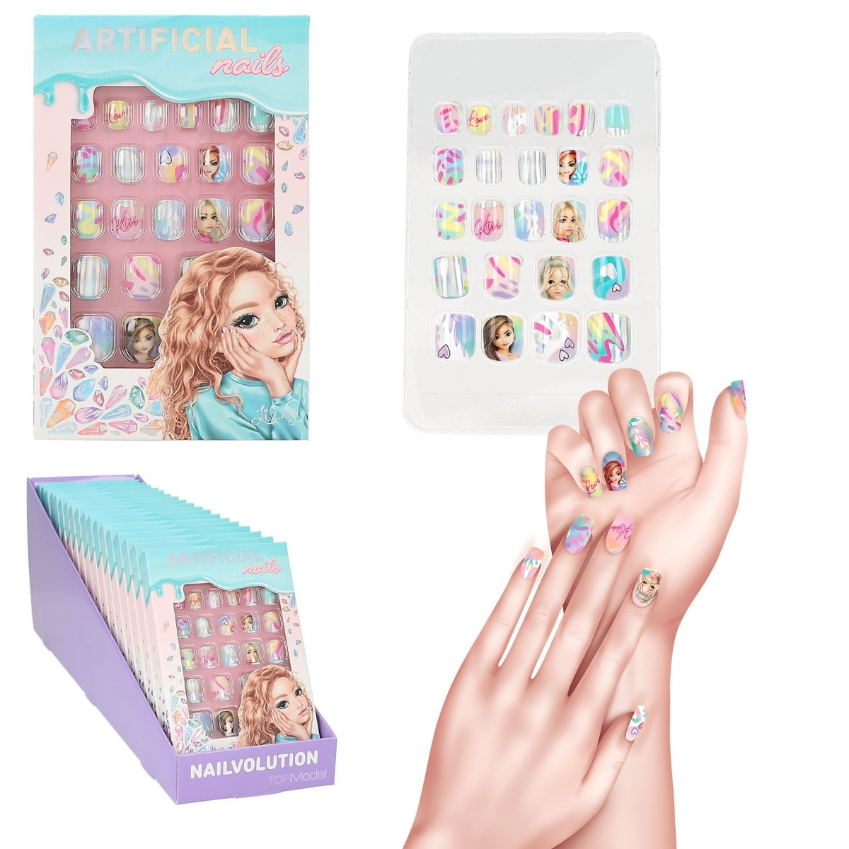 Buy Top Model Beauty & Me Artificial Nails Flat (Sold Separately Subject to Availability) | Yallatoys.com