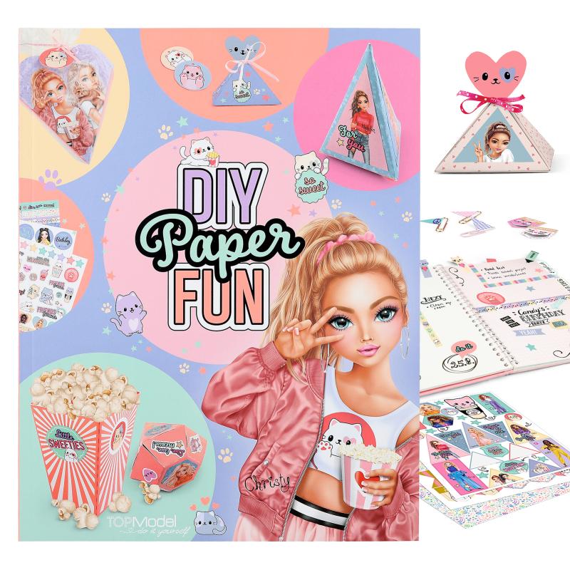 Buy Top Model DIY Paper Fun Book | Yallatoys.com