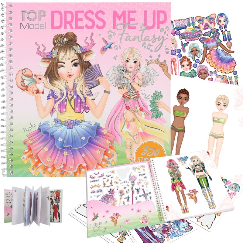 Buy Top Model Dress Me Up Stickerbook | Yallatoys.com
