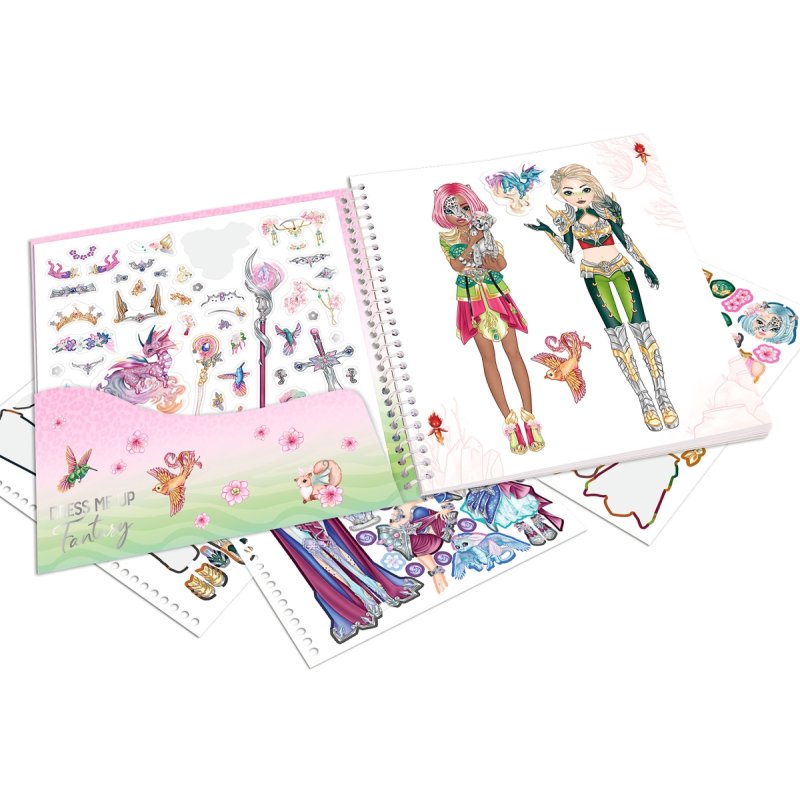 Buy Top Model Dress Me Up Stickerbook | Yallatoys.com